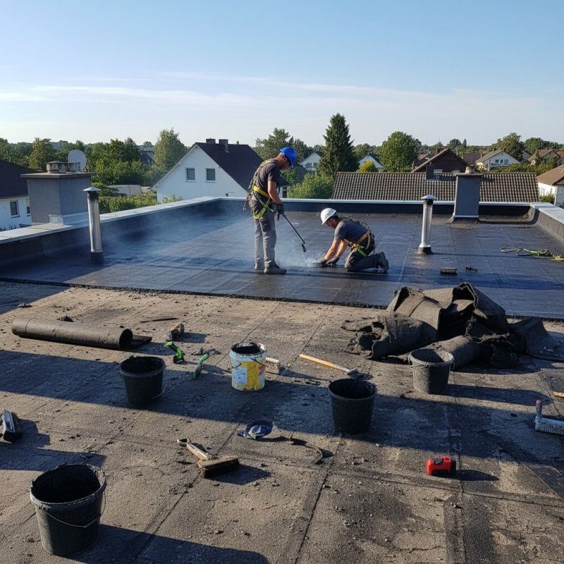 Asphalt Roof Repair detail