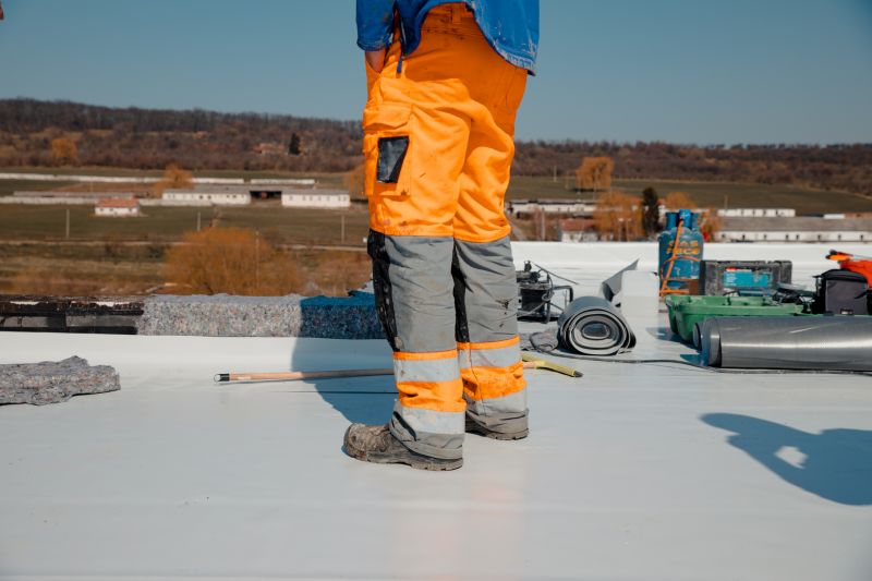Commercial Roof Installation detail