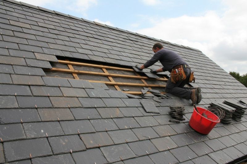 Slate Shingles Repair detail